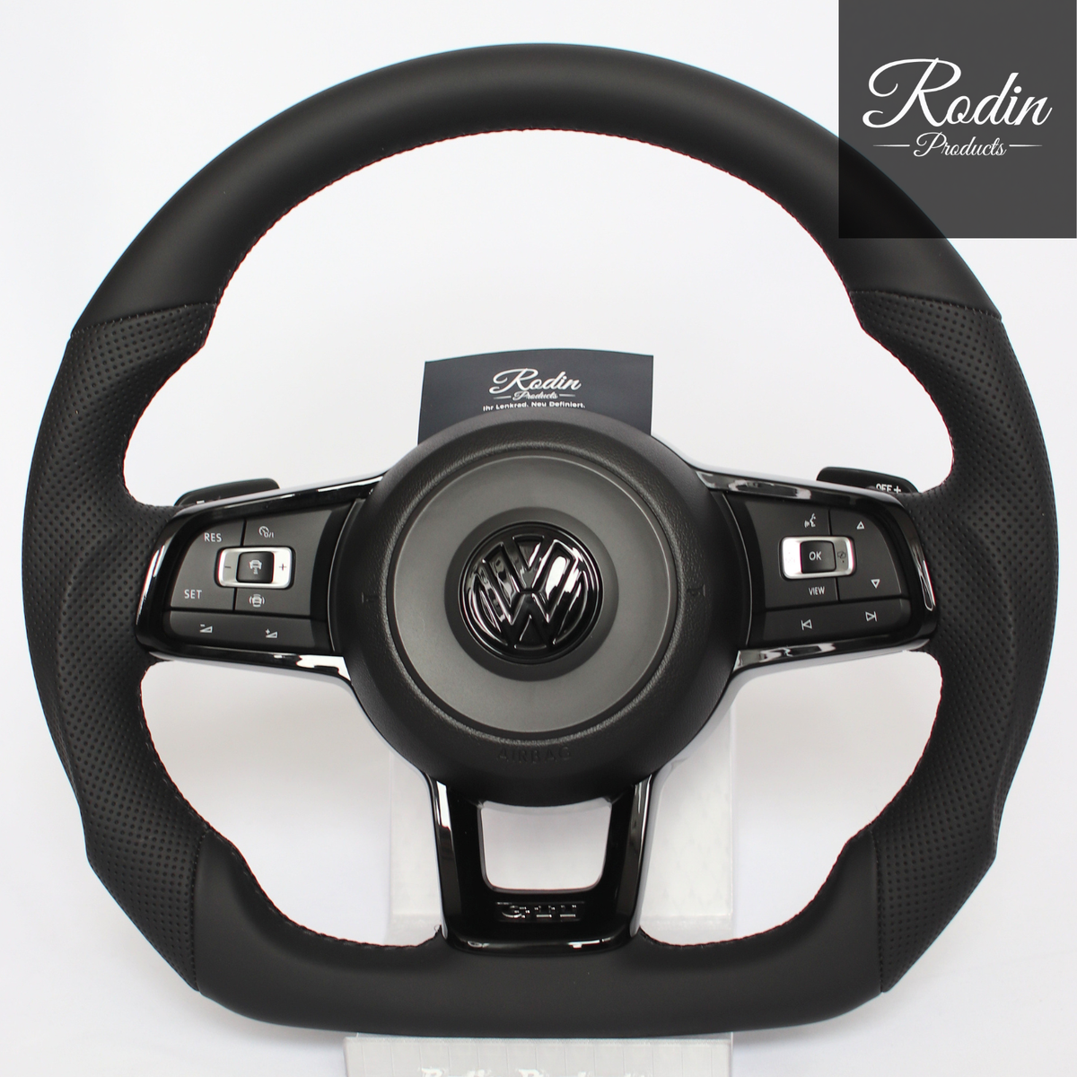 Leder Sportlenkrad in Leder für VW