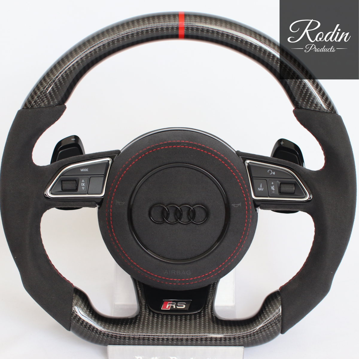 Carbon/Alcantara Sportlenkrad für Audi