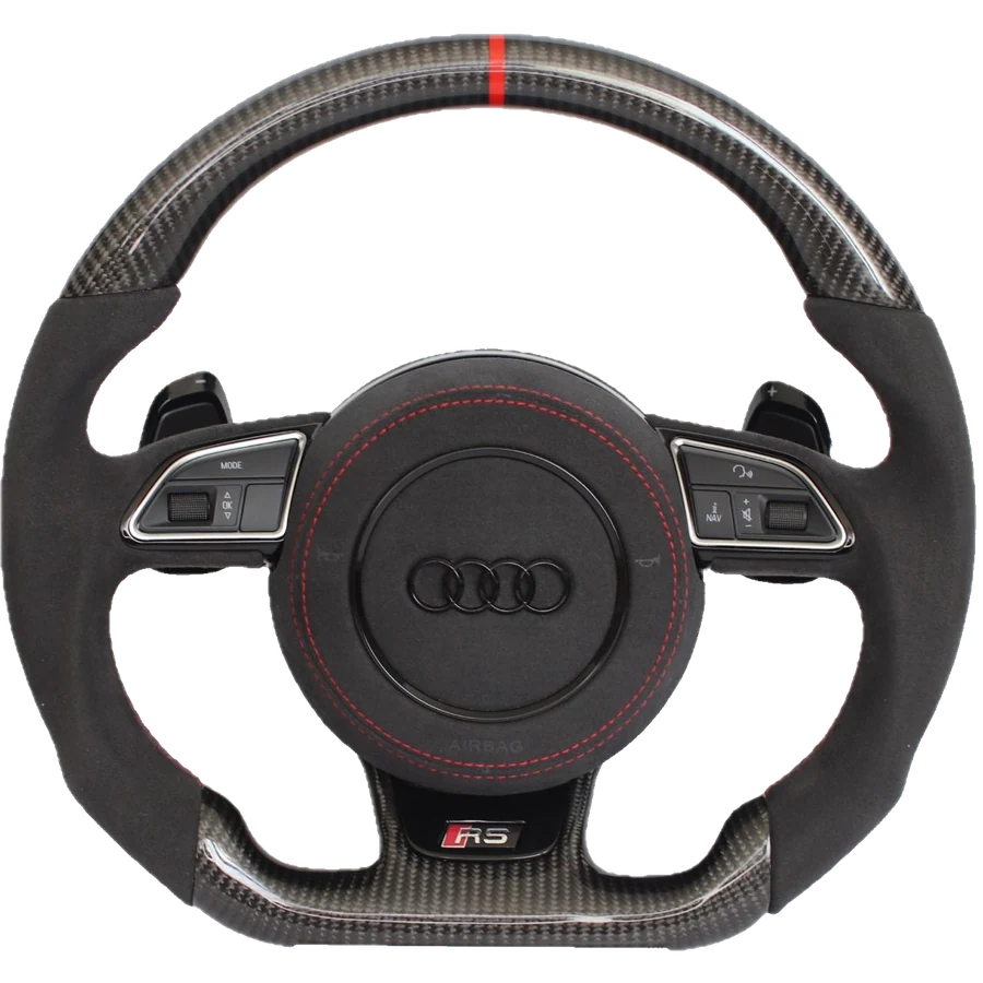 Audi S / RS Performance Carbon Lenkrad – Alcantara | Flat-Bottom | B8 C7
