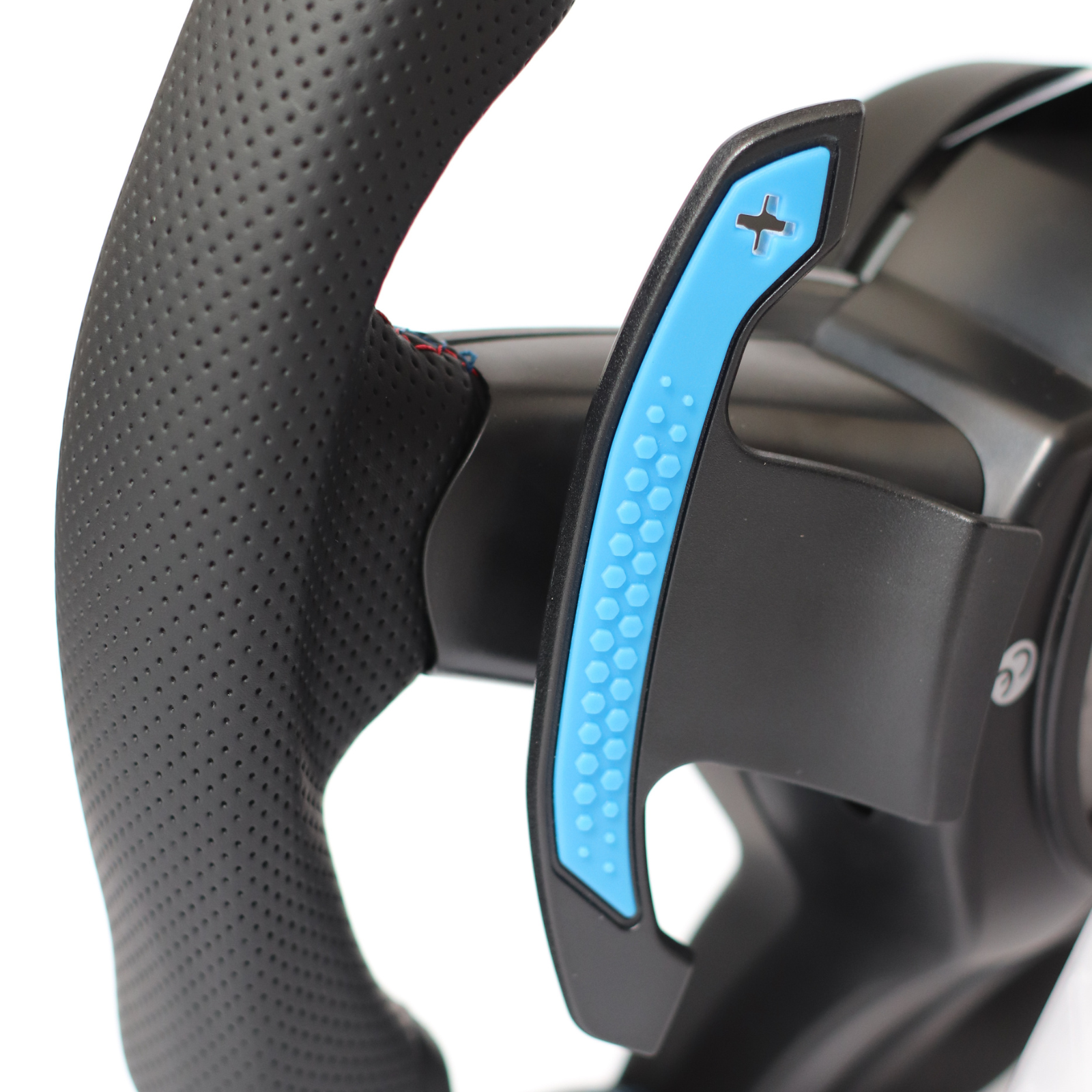Sportlenkrad passend für BMW E-/F-Serie – All Black – Seitenansicht von Rodin Products