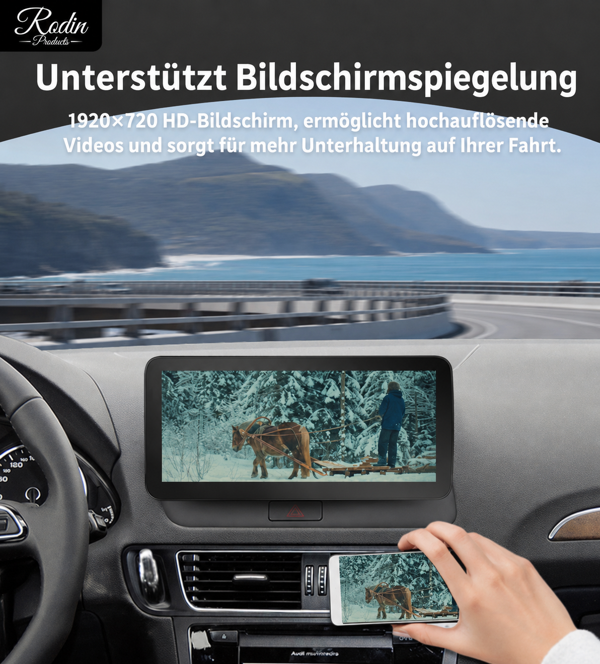 Lenkrad passend für Audi ausgewählte Modelle – veredelte Ausführung – Ansicht 7