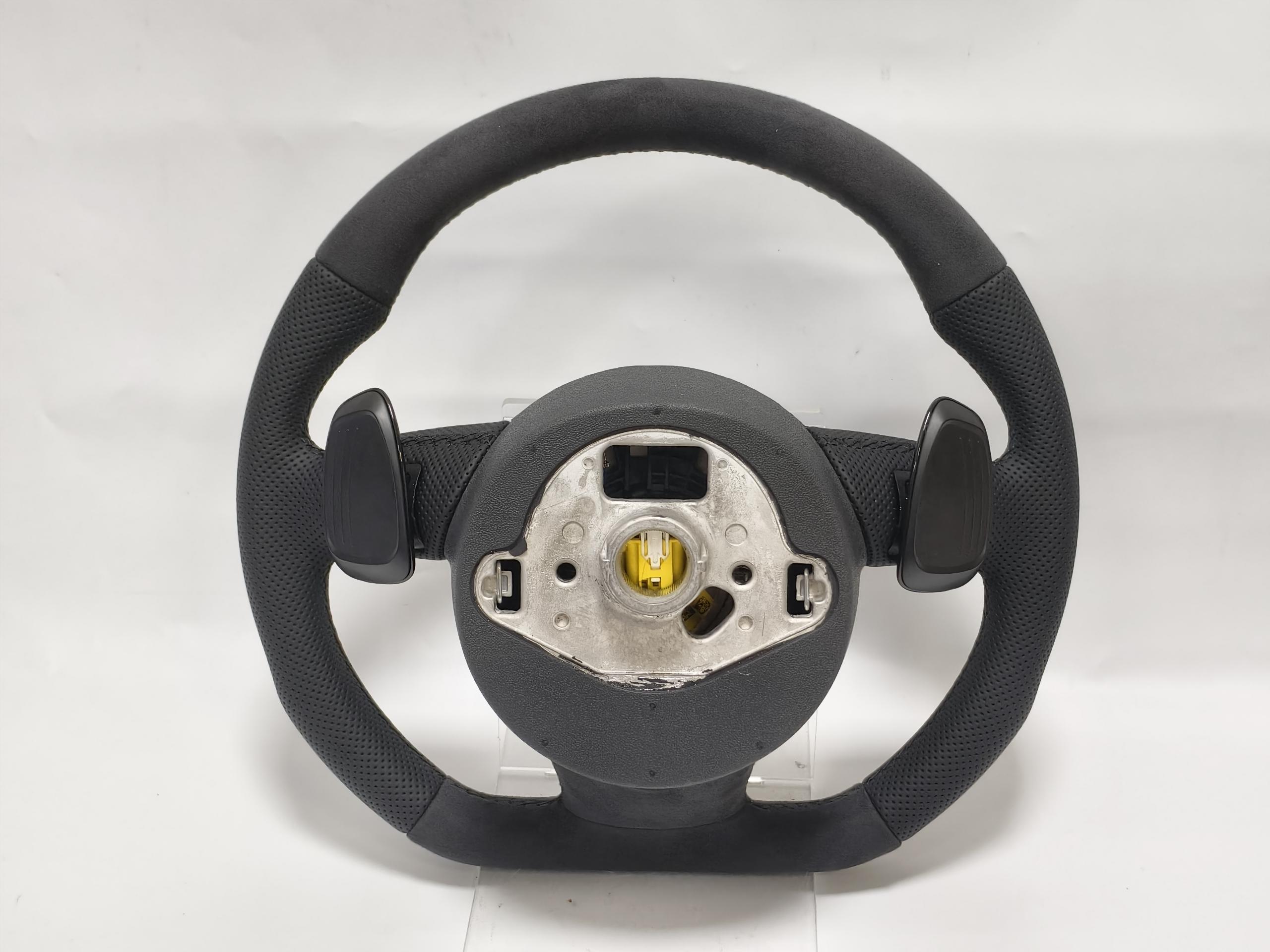 Audi Performance Lenkrad Flat-Bottom Alcantara & Perforiertes Leder – Custom Upgrade für A3, A4 B8, A5, A6 C7, Q3, TT