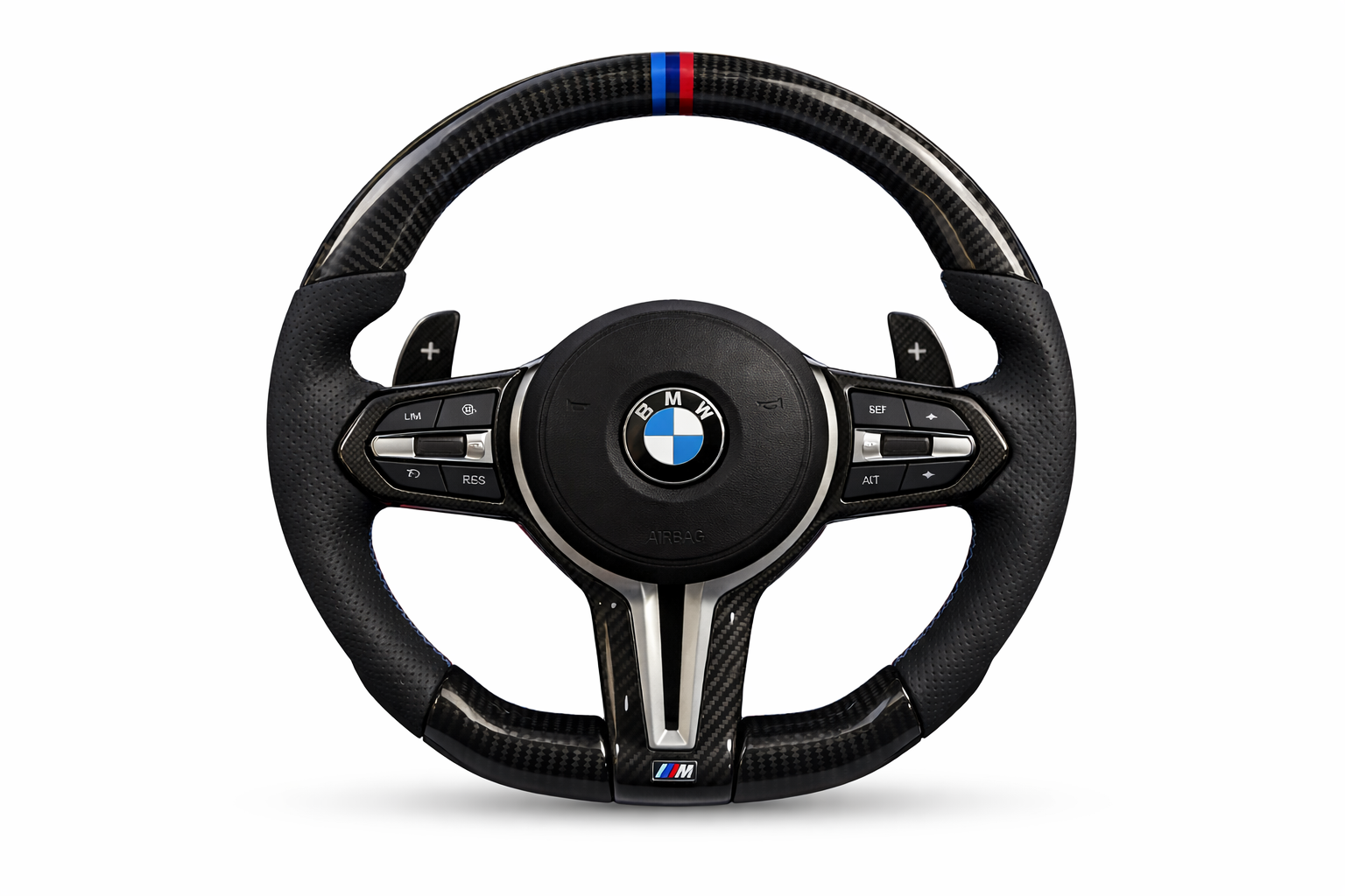 BMW M Performance Carbon Sportlenkrad – Premium Leder Veredelung (F-Serie)