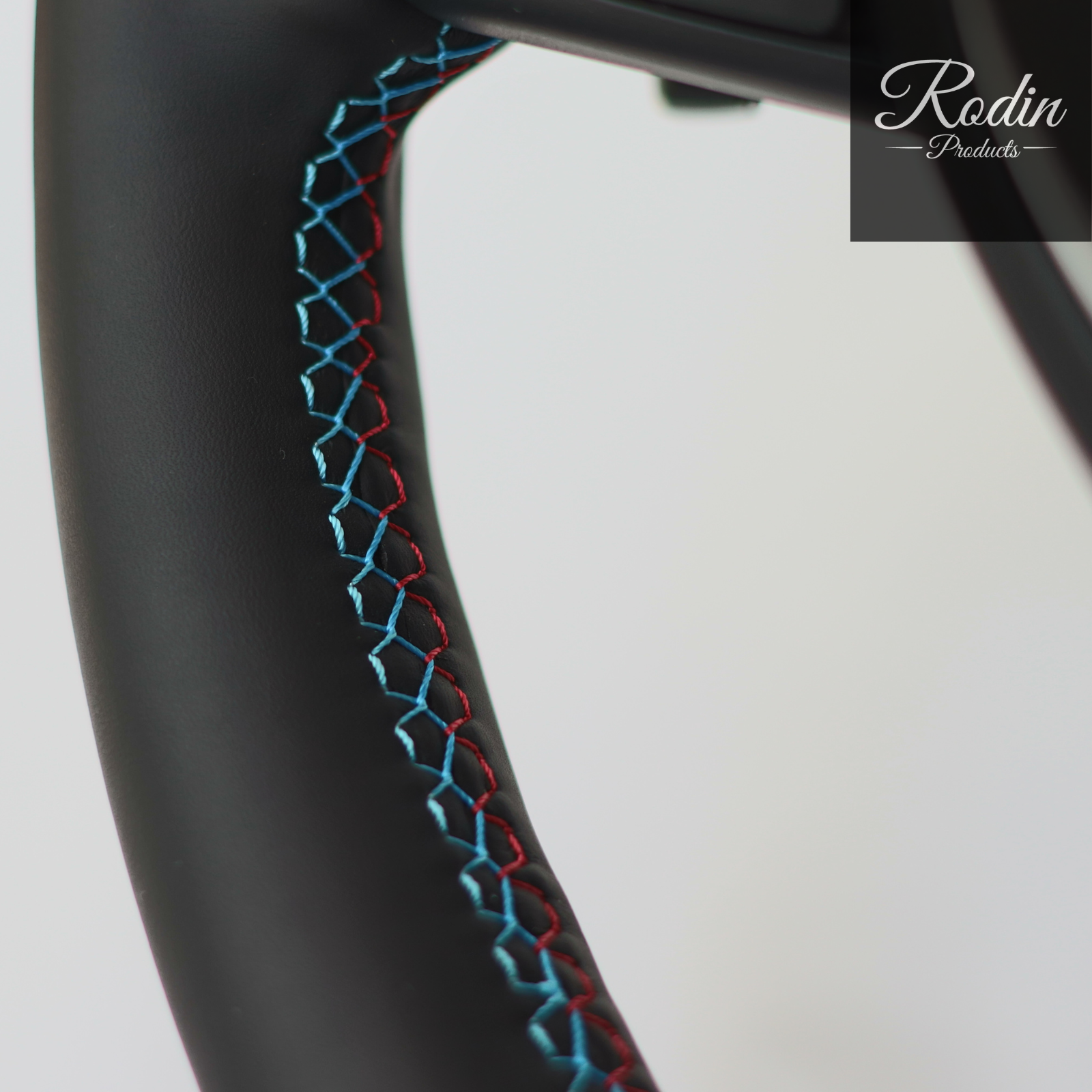 BMW M Performance Lenkrad Leder für E-/F-Modell (Standard) – Material-Detail von Rodin Products