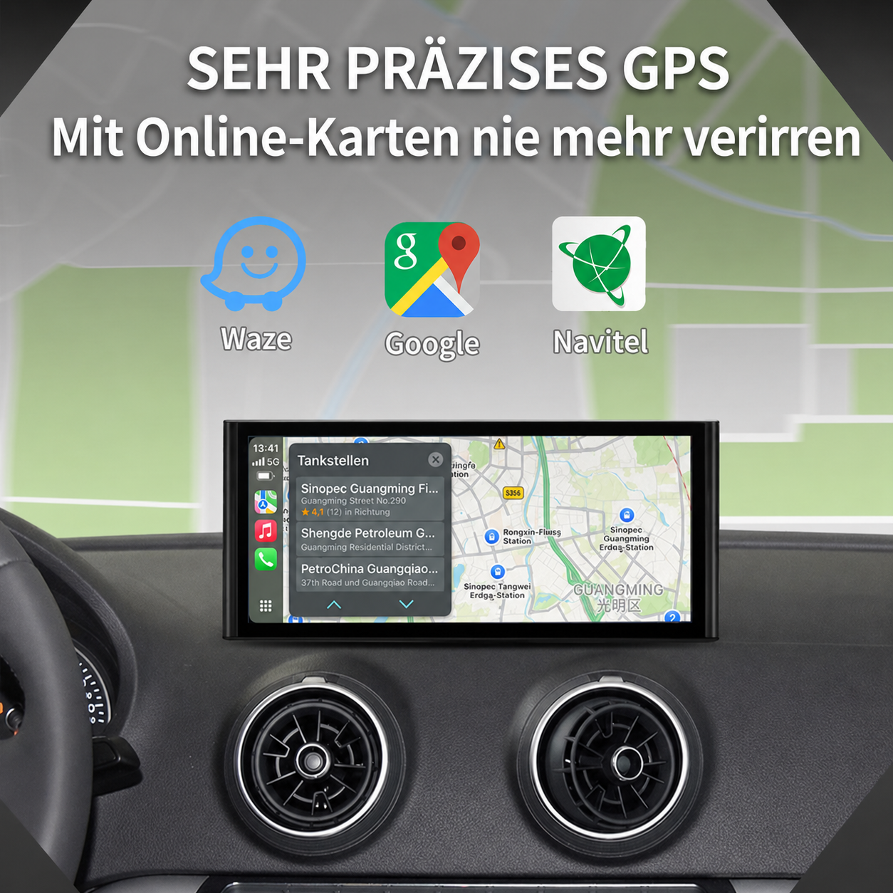 Lenkrad passend für Audi ausgewählte Modelle – veredelte Ausführung – Ansicht 7