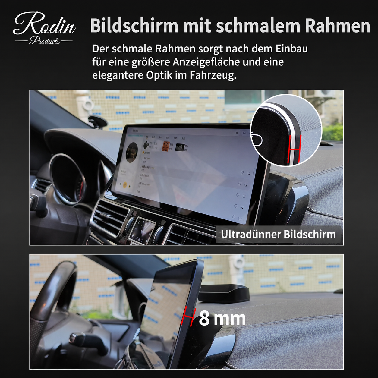 Lenkrad passend für Mercedes-Benz ausgewählte Modelle – veredelte Ausführung – Ansicht 7