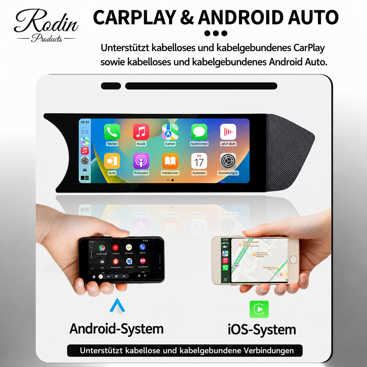 Mercedes C-Klasse W204 8,8″ Linux CarPlay Display - Bild 5