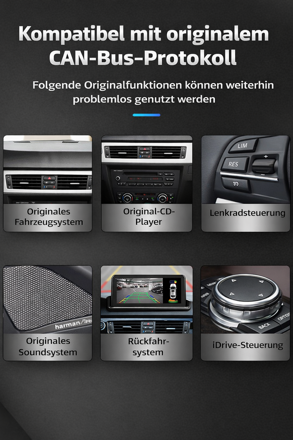 Linux CarPlay Display für BMW E90, E91 & E92 - Bild 5