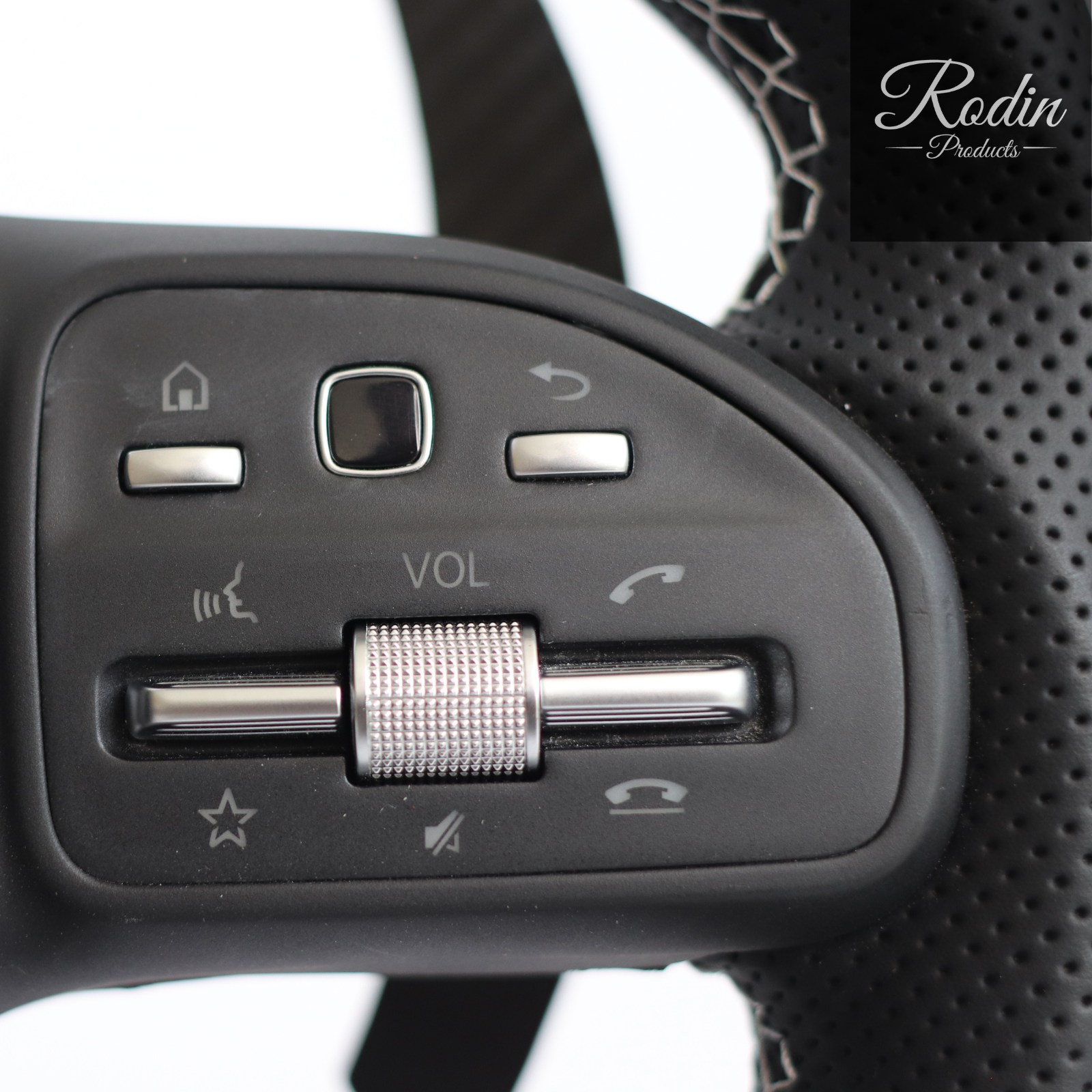 Mercedes AMG Performance Lenkrad All Black – Carbon Design für W177 W205 W213 W222 W463 – Tasten und Bedienelemente von Rodin Products