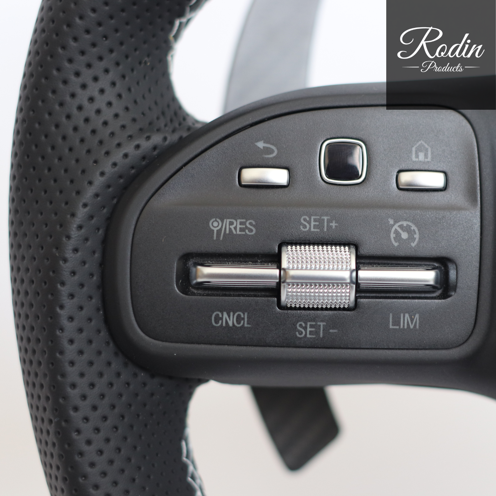 Mercedes AMG Performance Lenkrad All Black – Carbon Design für W177 W205 W213 W222 W463 – Material-Detail von Rodin Products