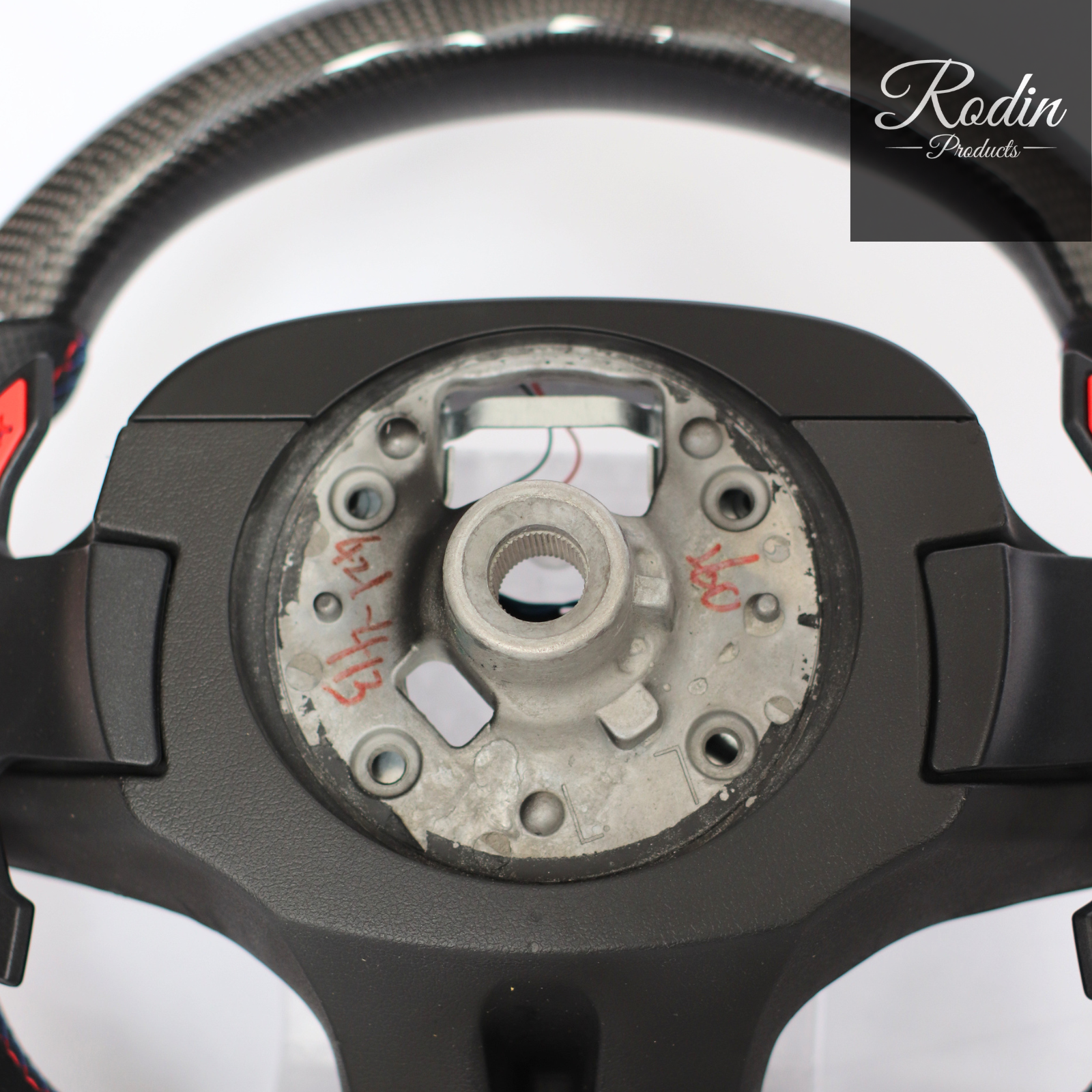 Sportlenkrad passend für BMW G-Serie – Carbon & LED – Tasten und Bedienelemente von Rodin Products