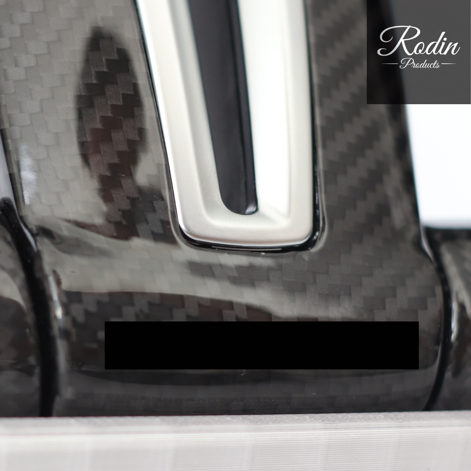 Sportlenkrad passend für BMW E-/F-Serie – Carbon – Tasten und Bedienelemente von Rodin Products