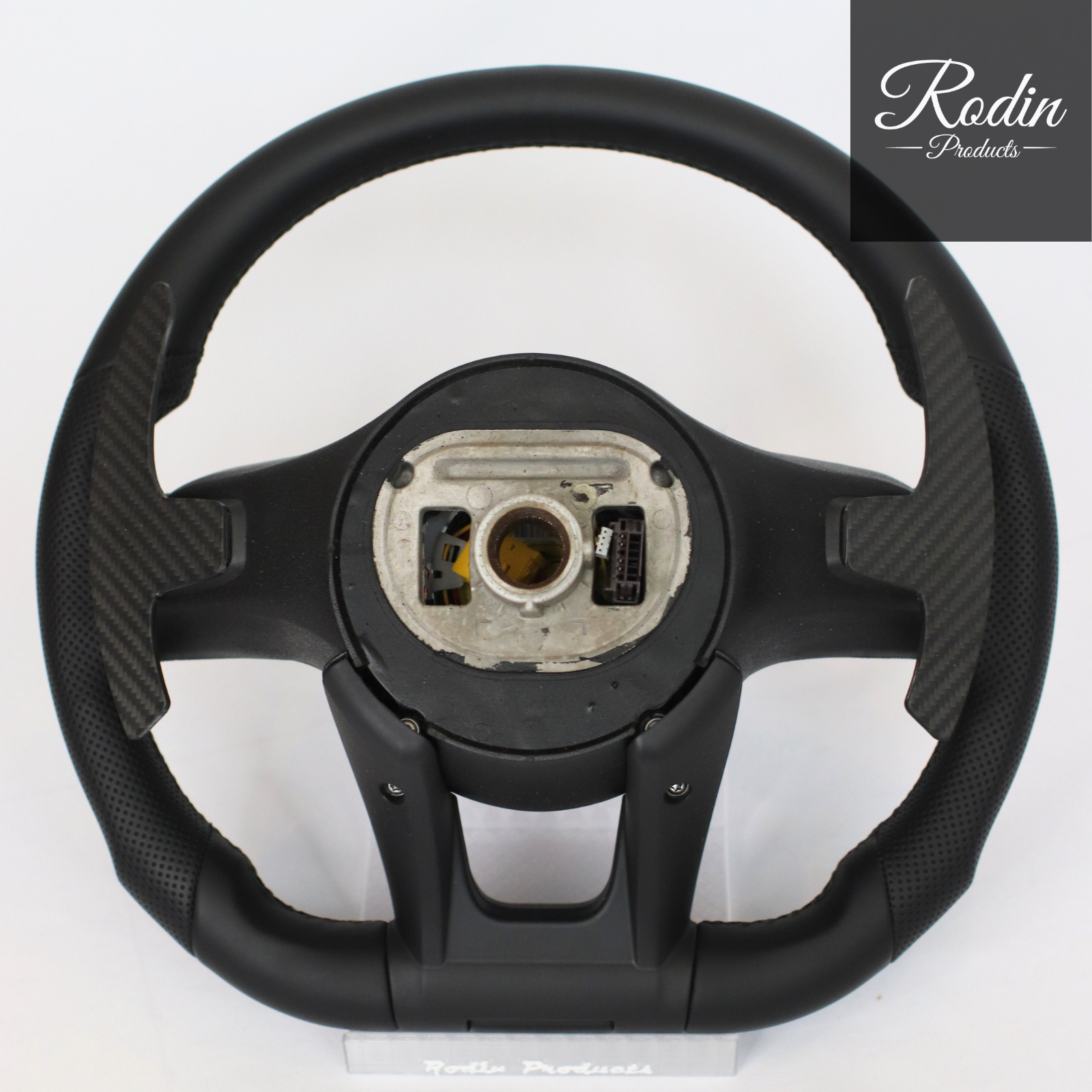 Lenkrad passend für Mercedes-Benz W177 W205 W213 W222 W463 – Carbon & All Black – Ansicht 7