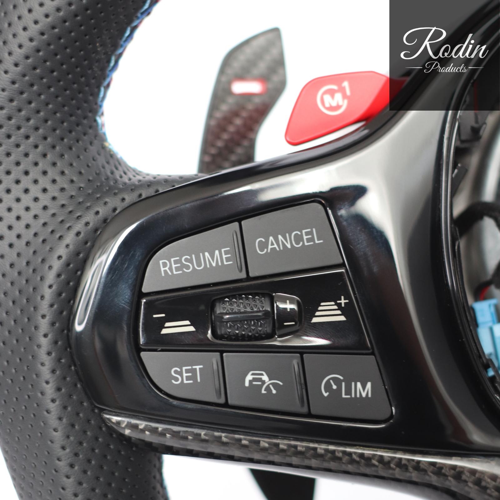 Sportlenkrad passend für BMW G-Serie – Carbon & LED – weitere Produktansicht von Rodin Products