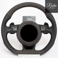 Lenkrad passend für Audi B9 – Alcantara & Leder & All Black – Ansicht 1