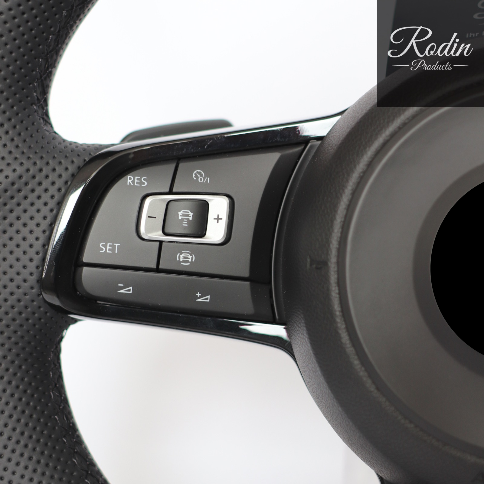 VW Sportlenkrad in Leder passend für Golf GTI R und weitere Modelle von Rodin Products – Ansicht 4