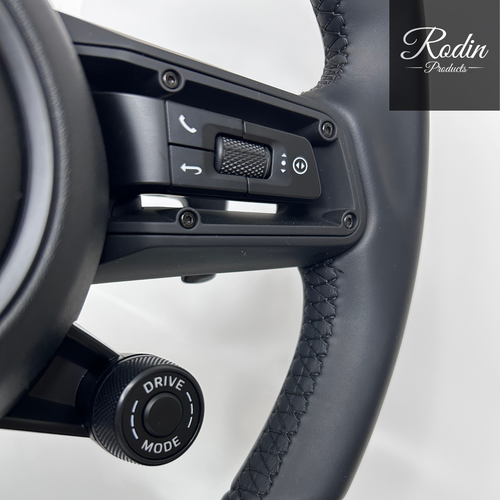 Lenkrad passend für Porsche ausgewählte Modelle – Leder & 12-Uhr-Markierung – Ansicht 4