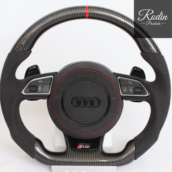 Carbon/Alcantara Sportlenkrad für Audi