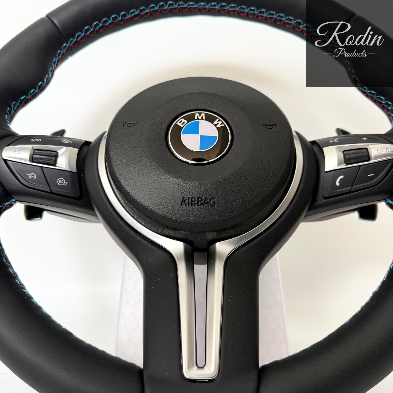 BMW M Performance Lenkrad Leder (Standart) – Rodin Products Veredelung | Multifunktion | M Naht