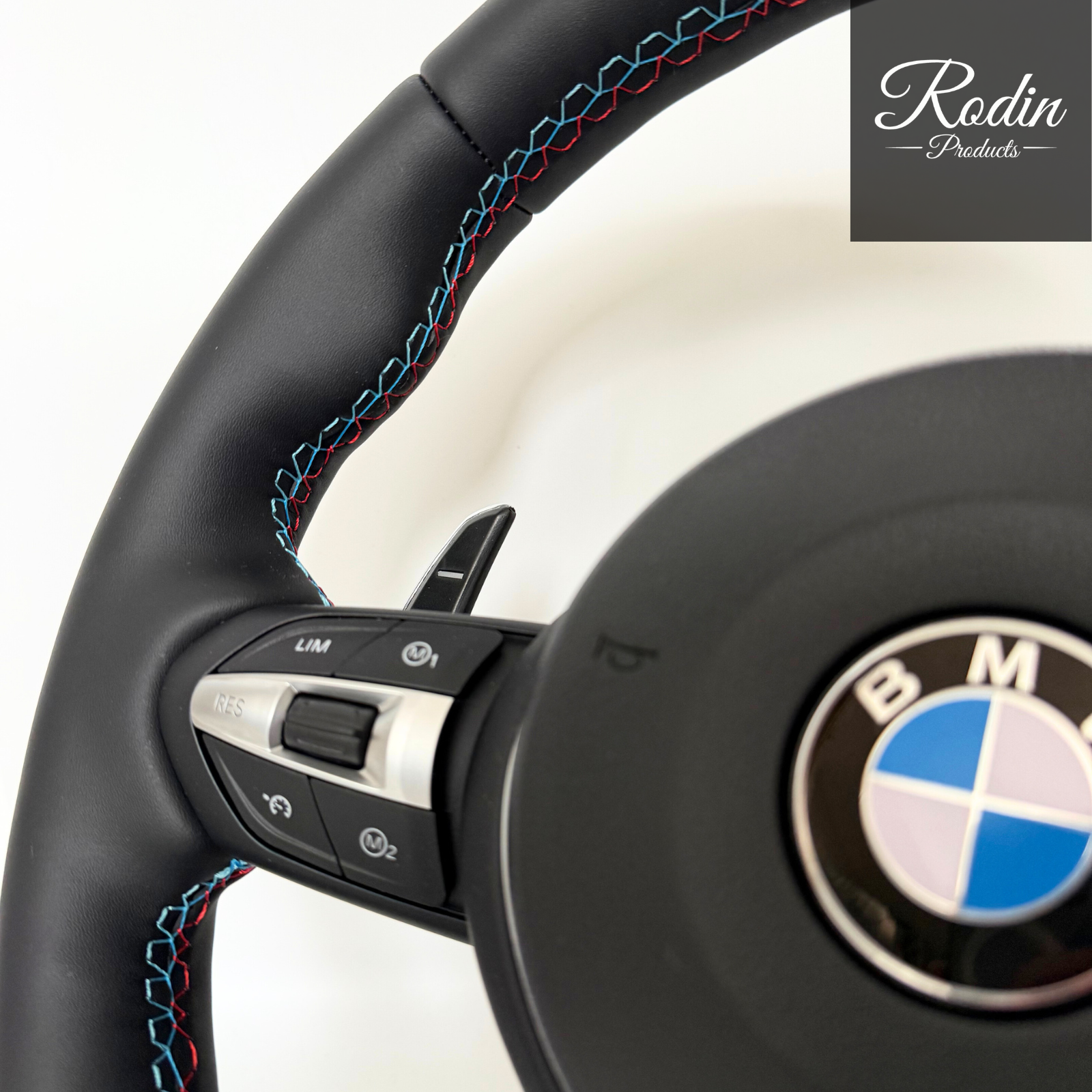 BMW M Performance Lenkrad Leder (Standart) – Rodin Products Veredelung | Multifunktion | M Naht