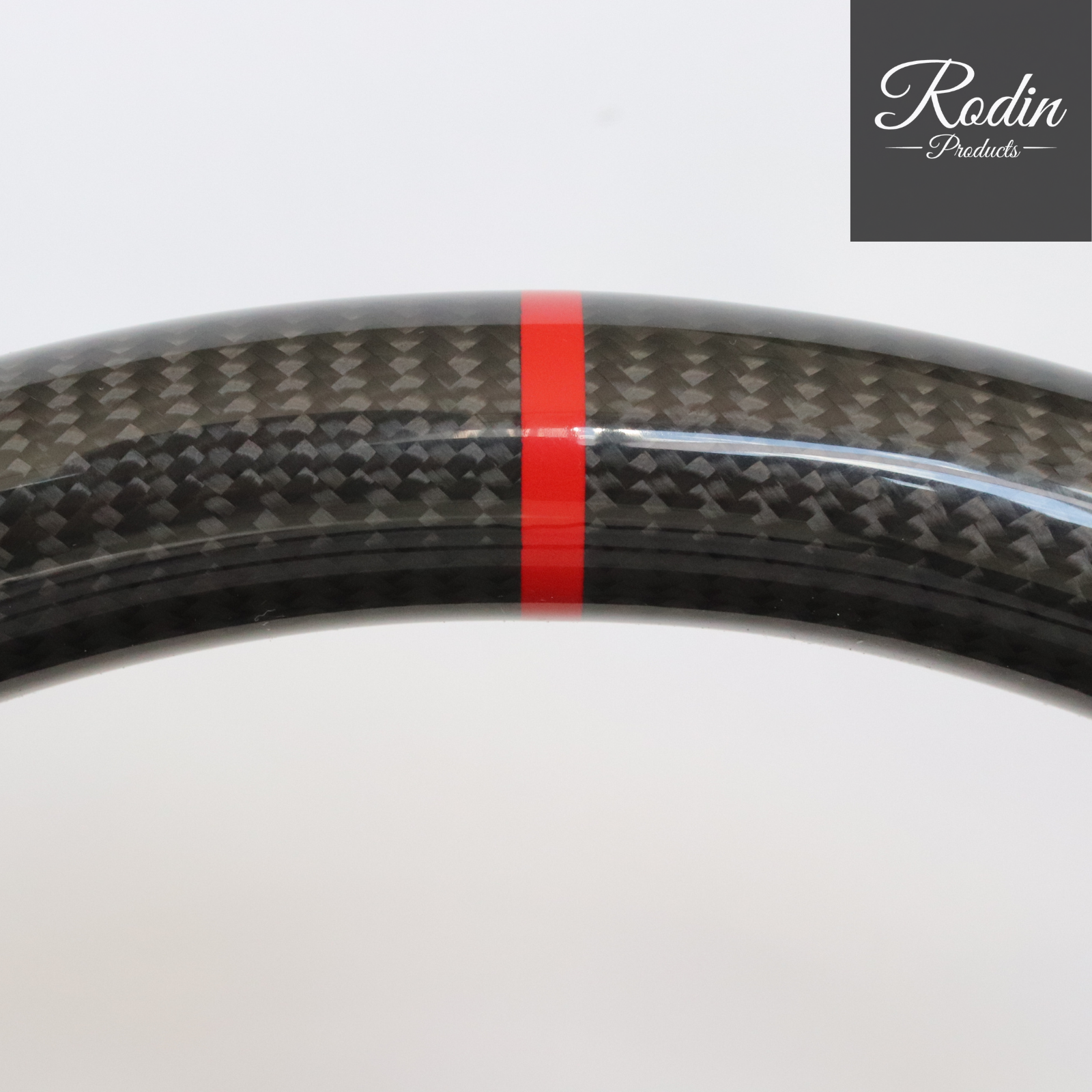 Lenkradveredelung passend für VW – Carbon & Leder & 12-Uhr-Markierung & perforiertes Leder – Produktbild 7 von Rodin Products