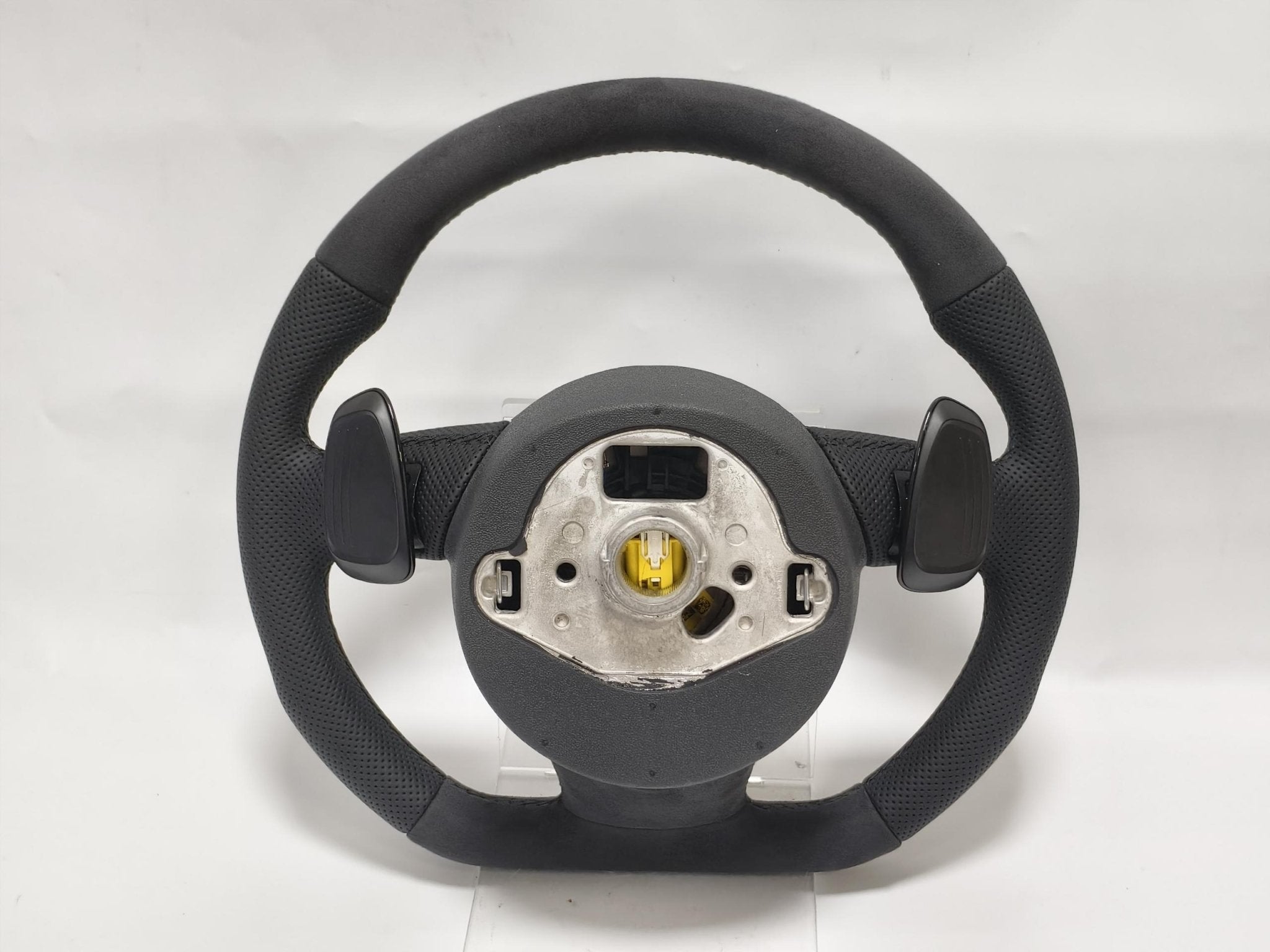 Audi Performance Lenkrad Flat - Bottom Alcantara & Perforiertes Leder – Custom Upgrade für A3, A4 B8, A5, A6 C7, Q3, TT - Rodin Products