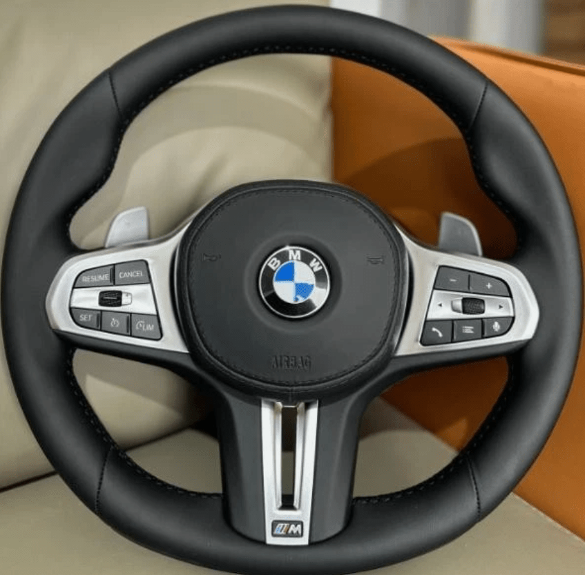BMW M Performance Sportlenkrad Leder mit M-Naht – G-Serie – Detailansicht von Rodin Products