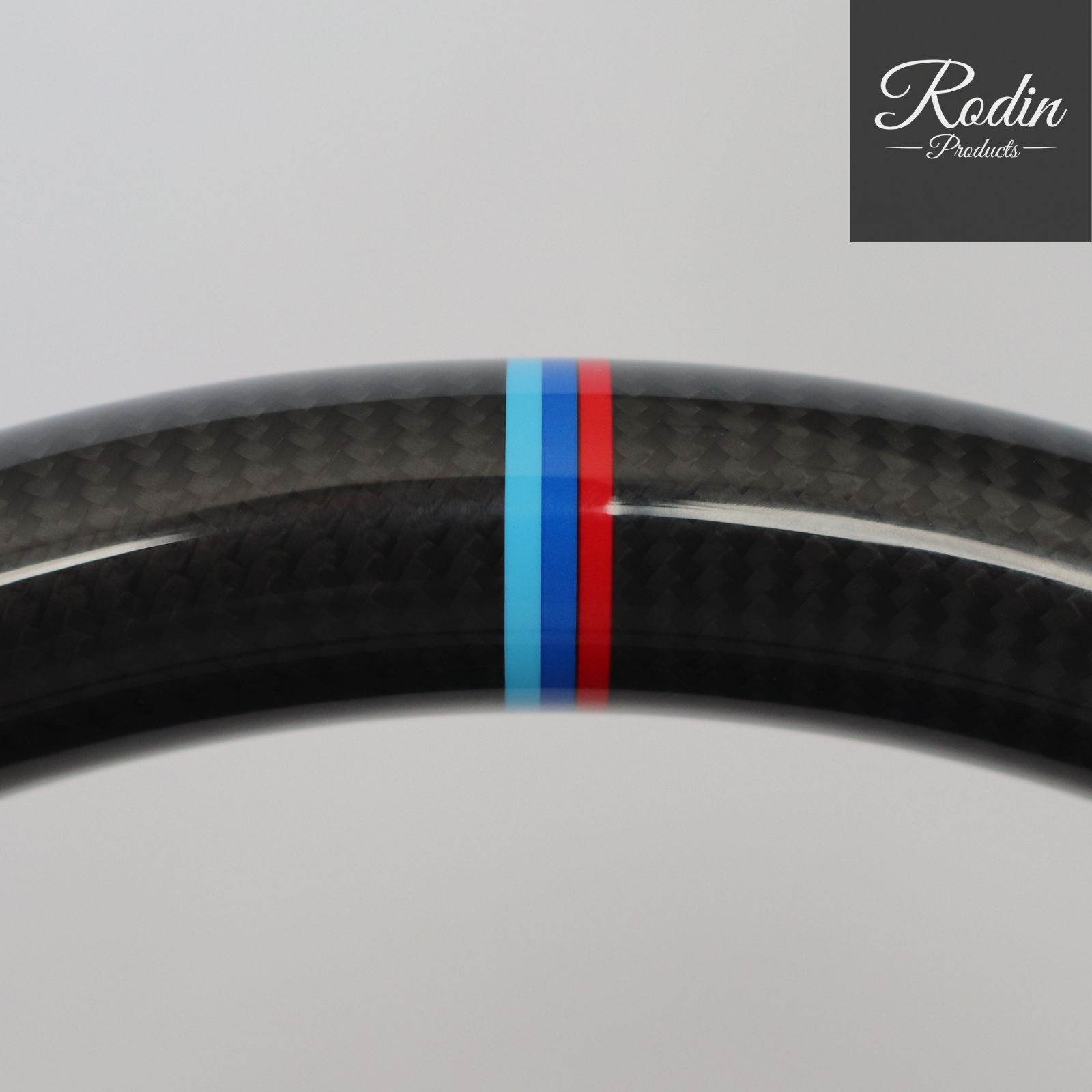 Sportlenkrad passend für BMW E-/F-Serie – Carbon – Rückseite von Rodin Products